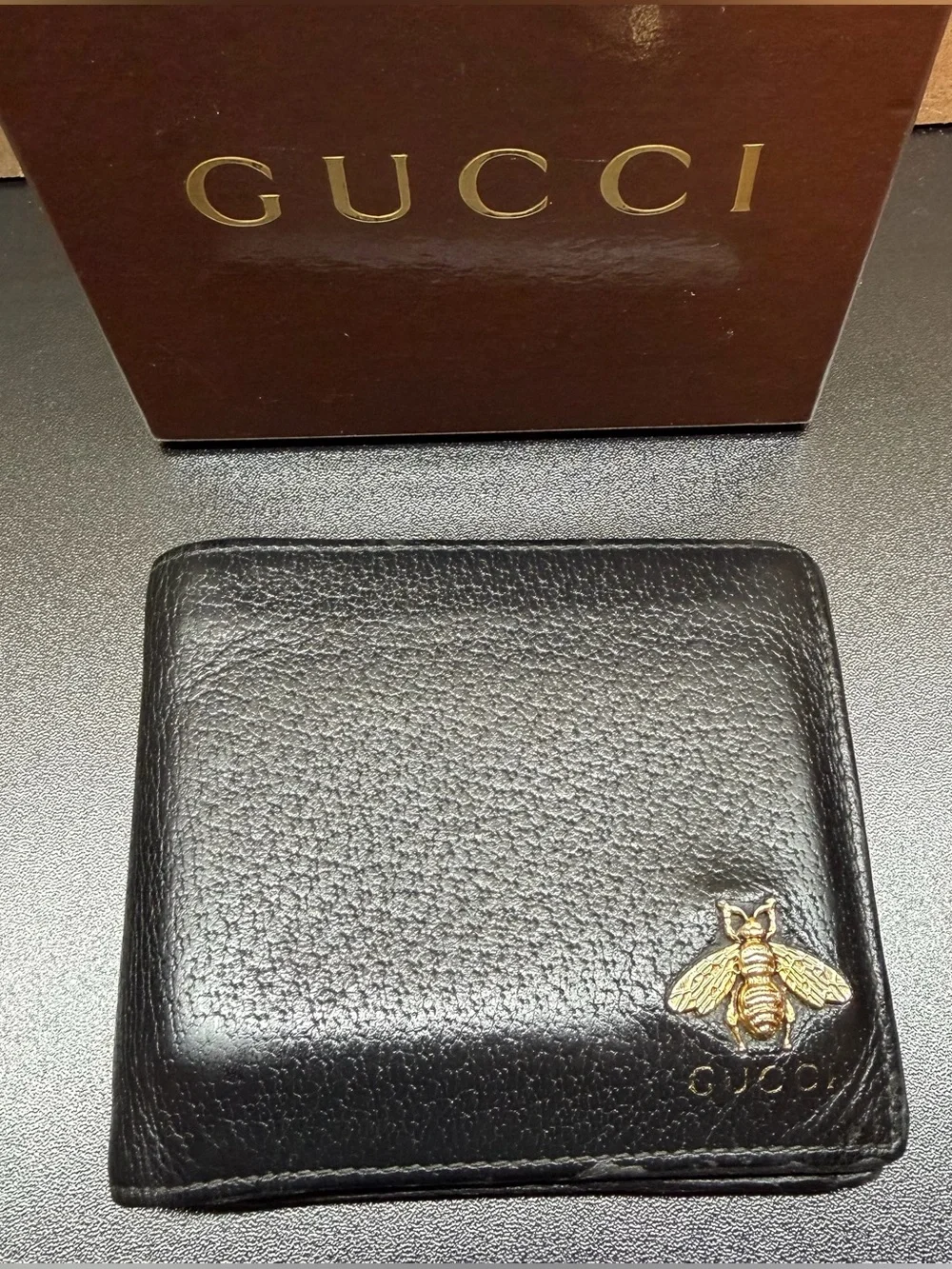 Gucci Animalier Bee Bifold Wallet